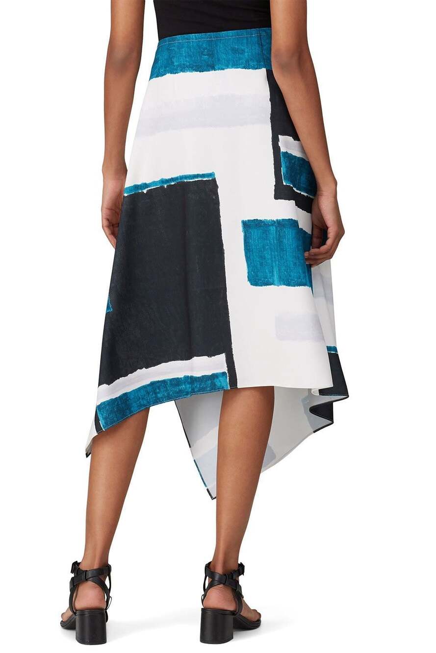 Natori Art Moderna Skirt Sz 2 - Picture 2 of 15